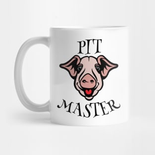 Bbq Pit Boys Pitmasters Pig Black Mug